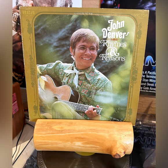 Wood log for displaying records - Picture 5 of 5